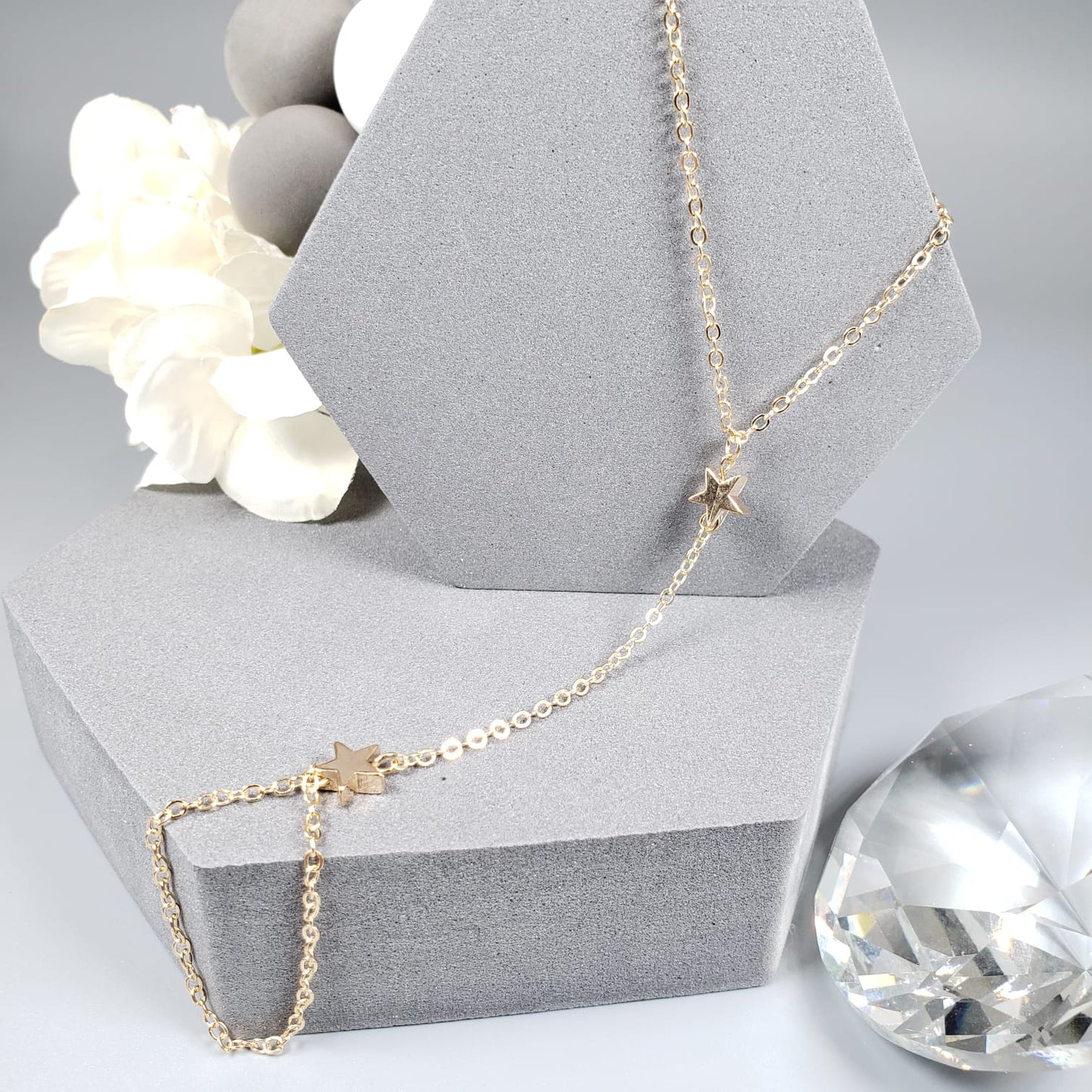 Simple Finger Chain Bracelet