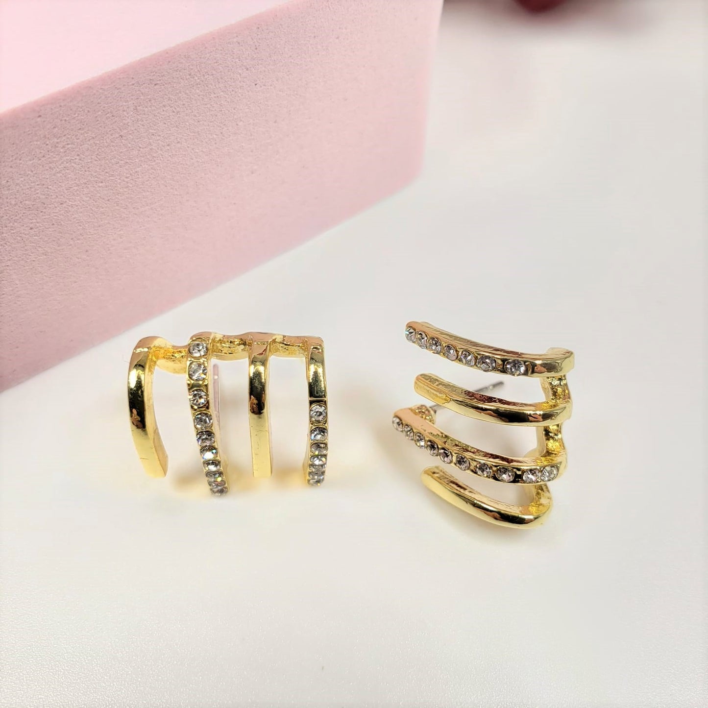 Luxury Collection Crystal Stud Earrings (ESE 1001)