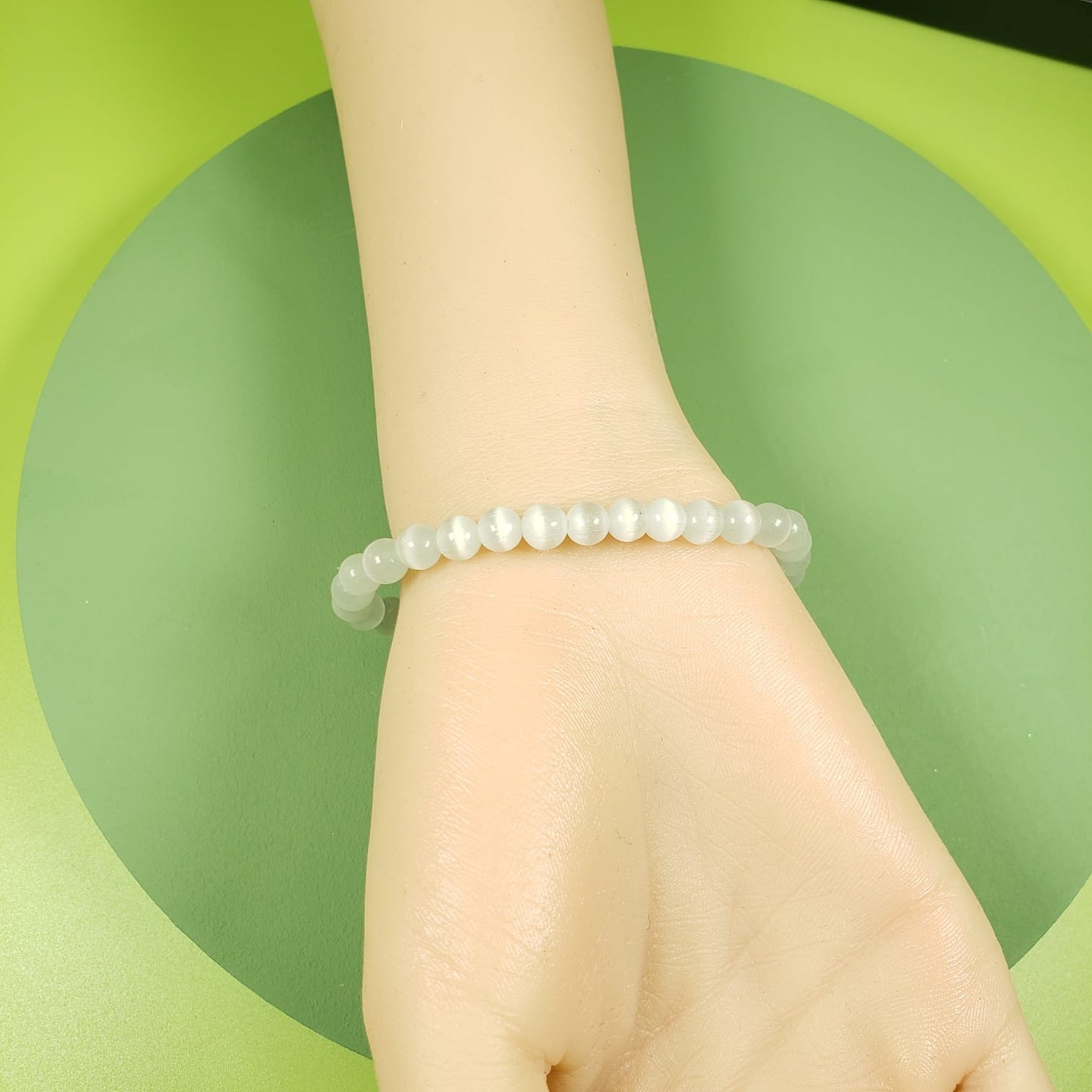 Simple Opal Crystal Beaded Bracelets (BBE 6212)