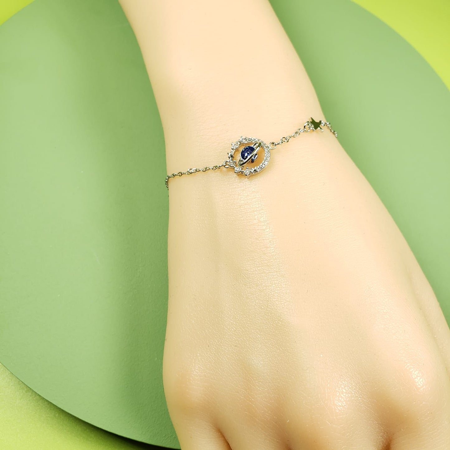 Blue Planet Chain Bracelet (BC 7201)
