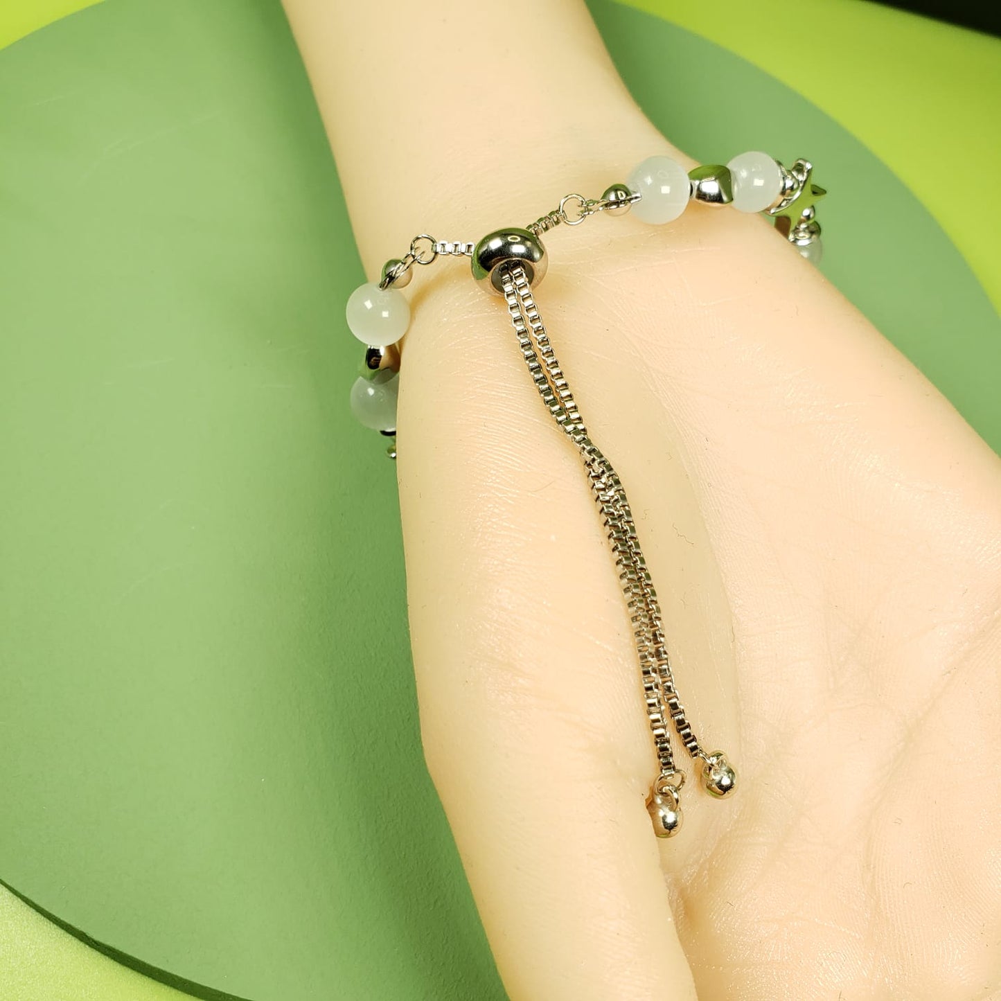Opal Crystal Beaded Bracelets (BBE 6202)