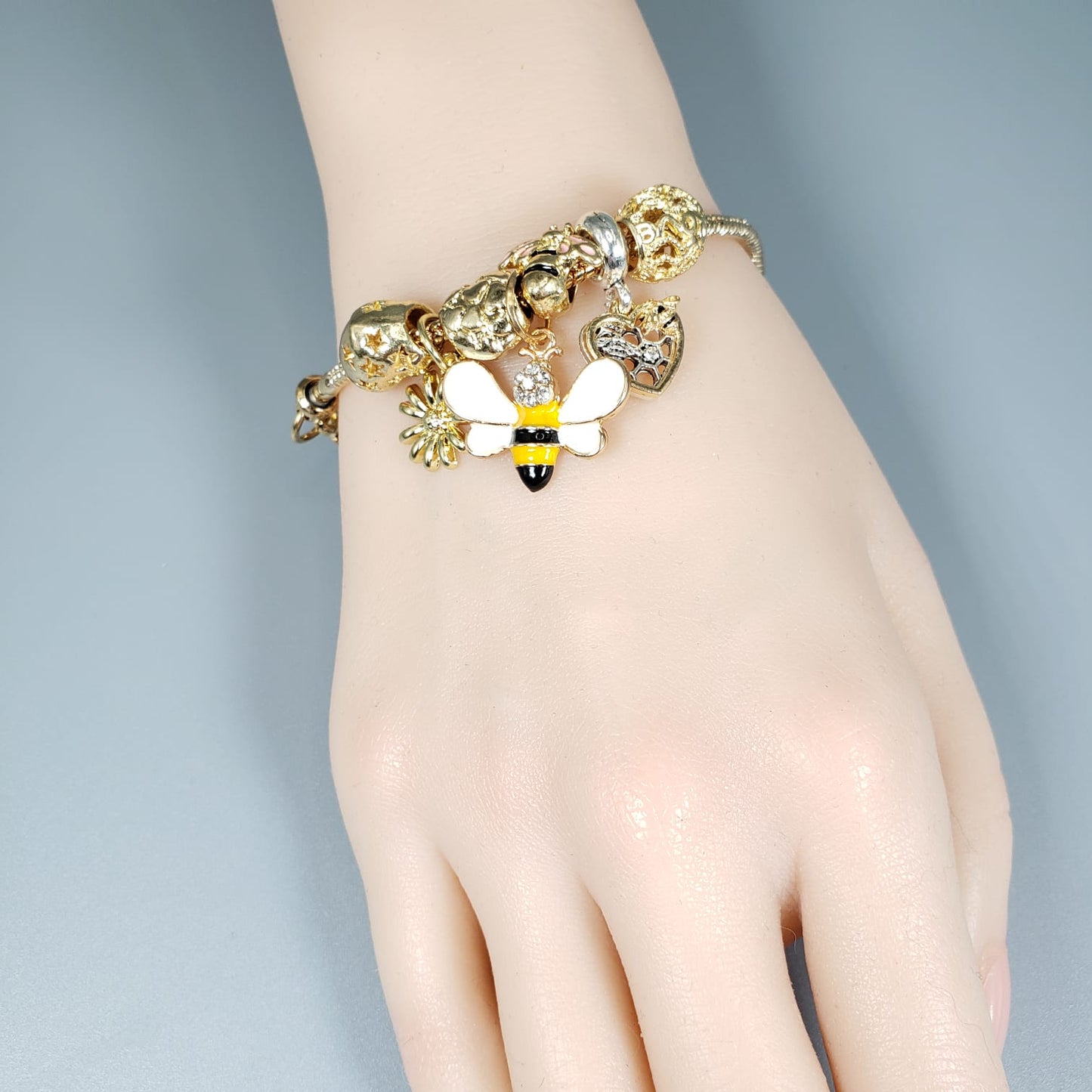 Bee Charm Bracelet