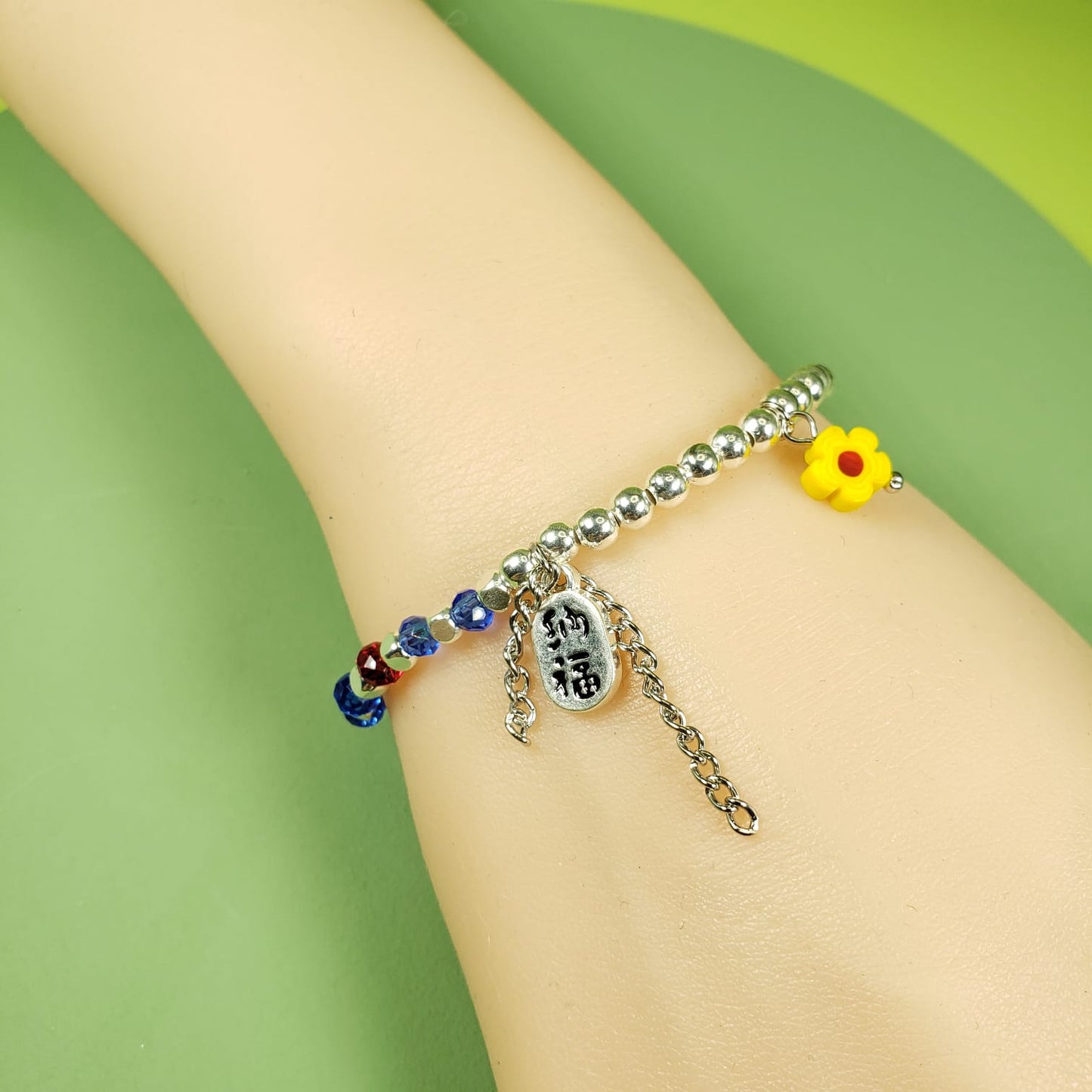 Lucky Fortune Multicolour Beaded Bracelets (BBE 6203)