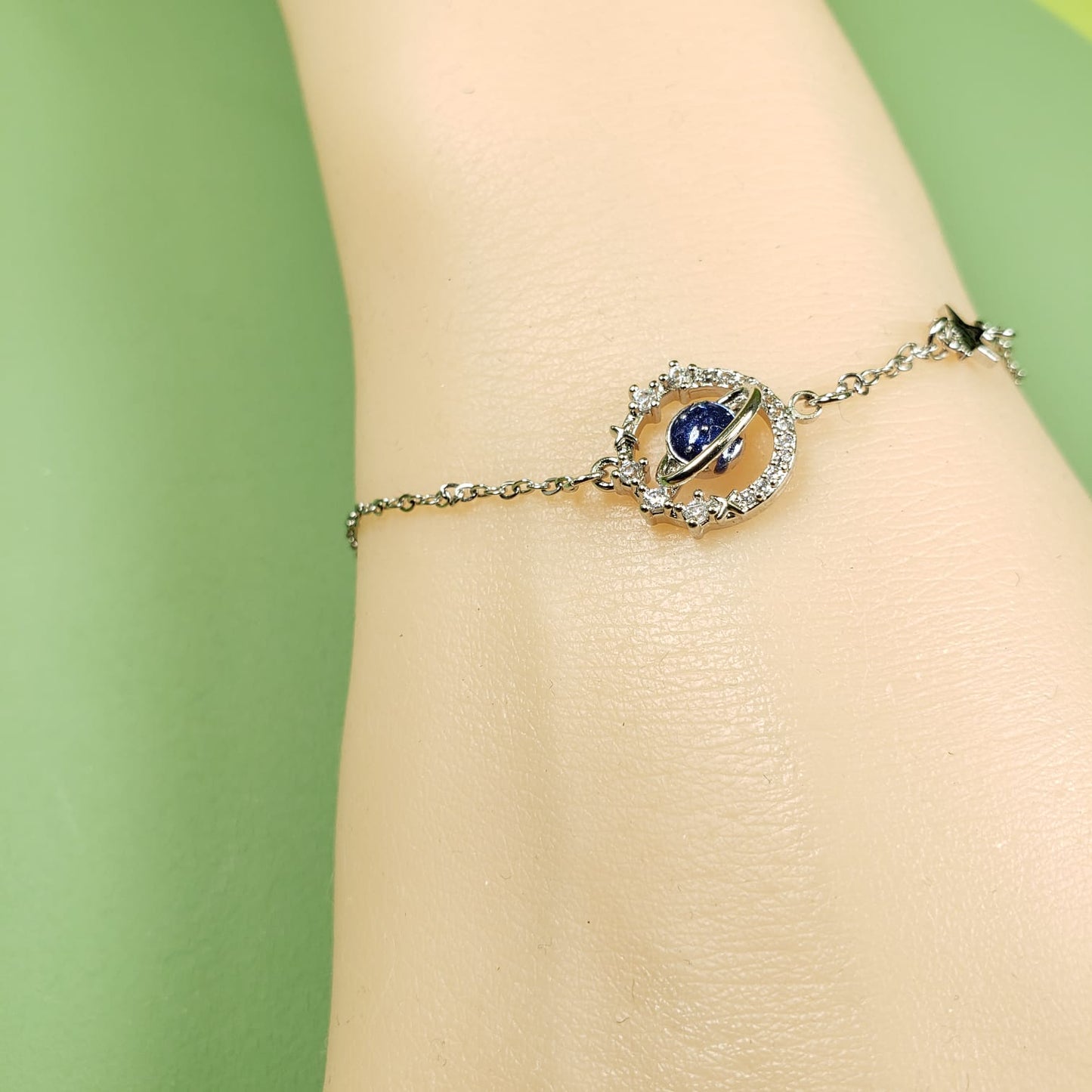 Blue Planet Chain Bracelet (BC 7201)