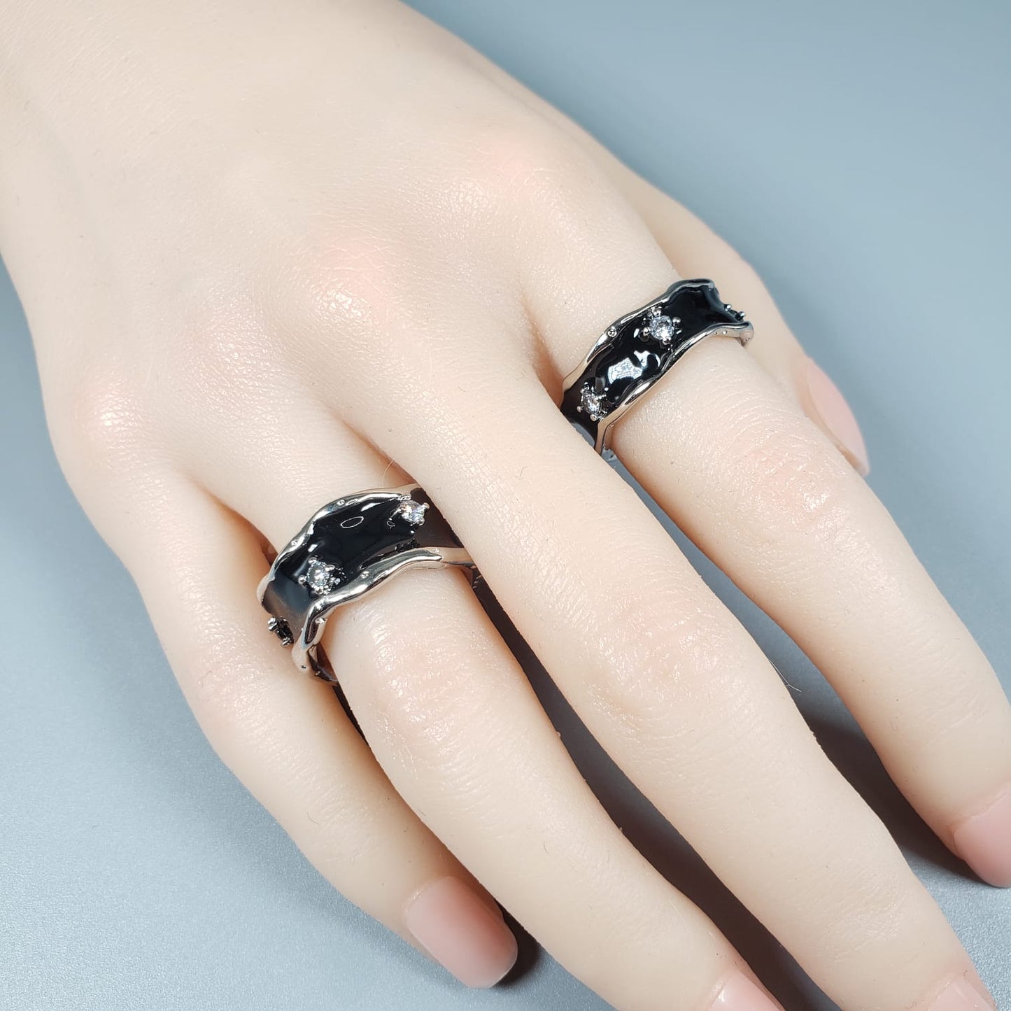 Zircon Couple Rings