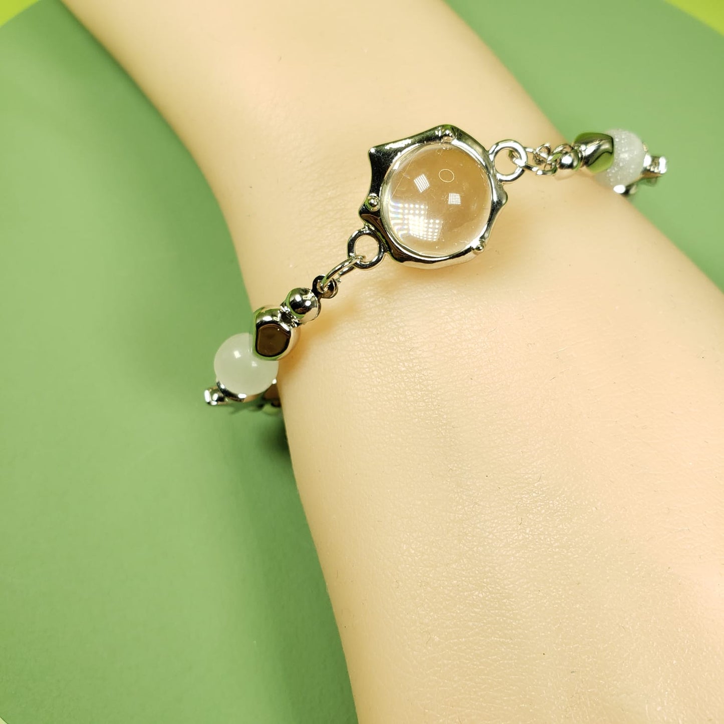 Opal Crystal Beaded Bracelets (BBE 6202)