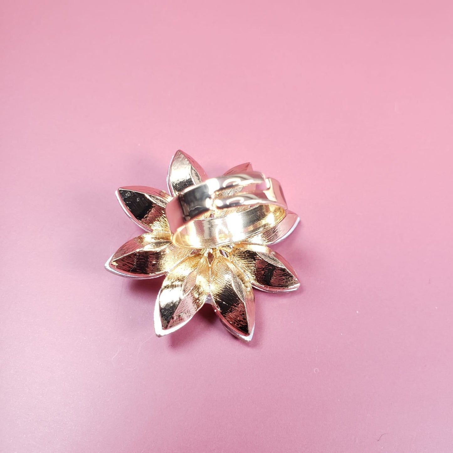 Crystal Flower Rings (R 4010)