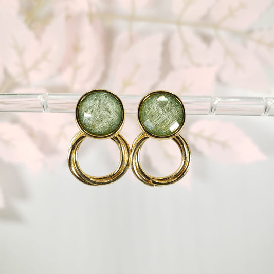 Vintage Style Stud Earrings (ESE 1025)
