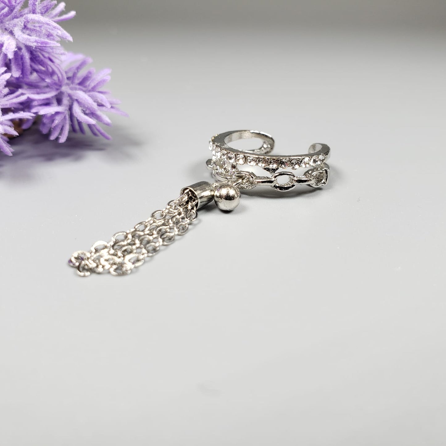 Bling Bling Tassel Ring