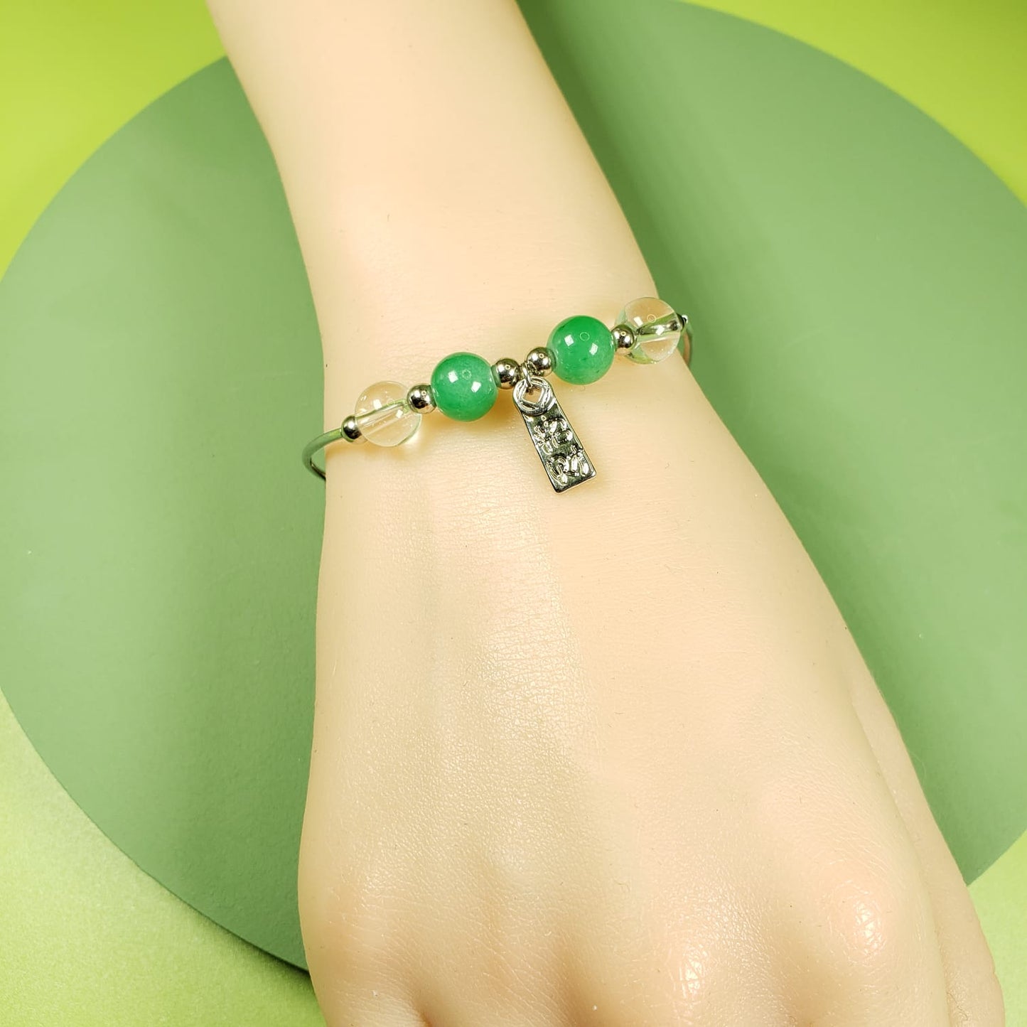 Peppermint Beaded Bracelets (BBE 6210)