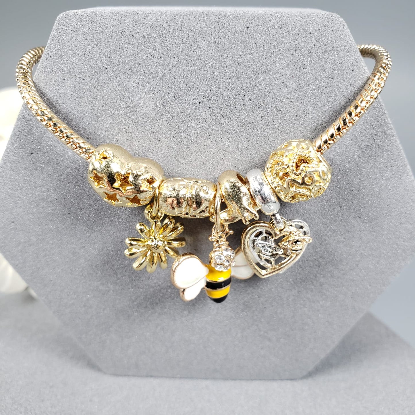 Bee Charm Bracelet