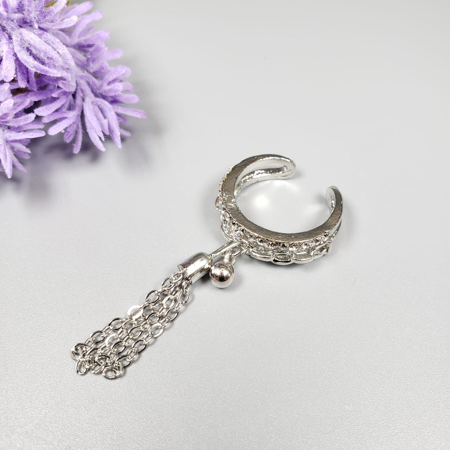 Bling Bling Tassel Ring