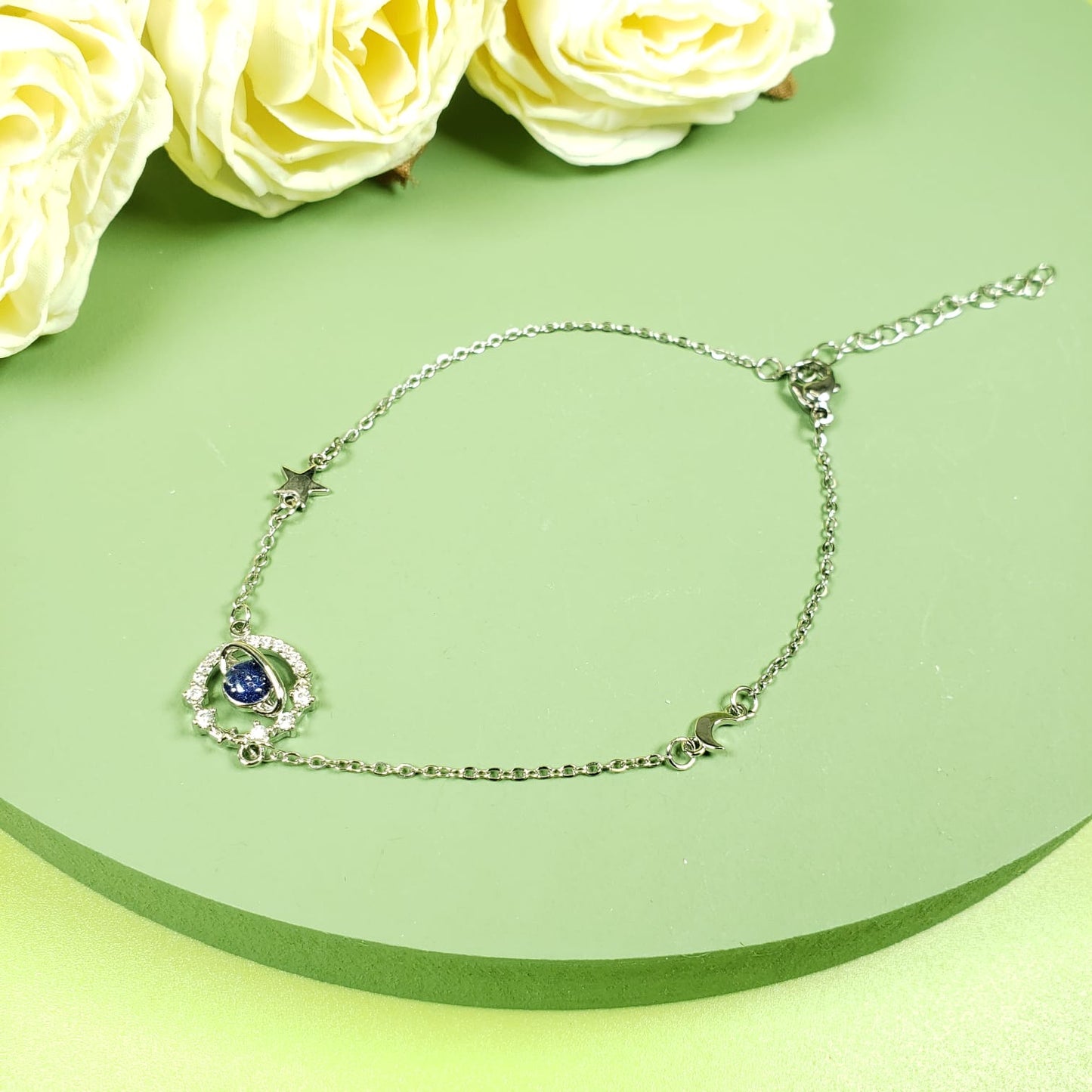 Blue Planet Chain Bracelet (BC 7201)