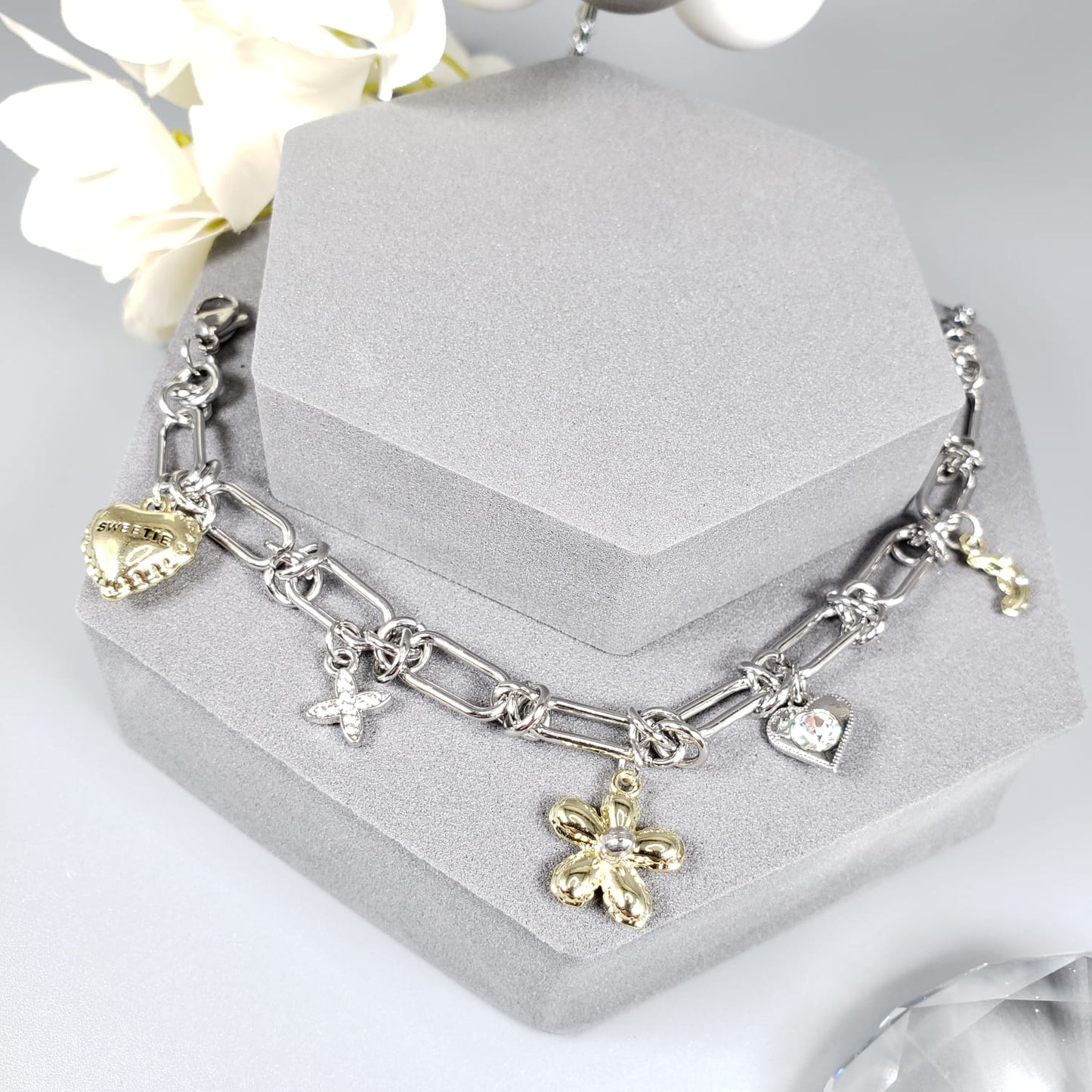 Simple Charm Bracelet