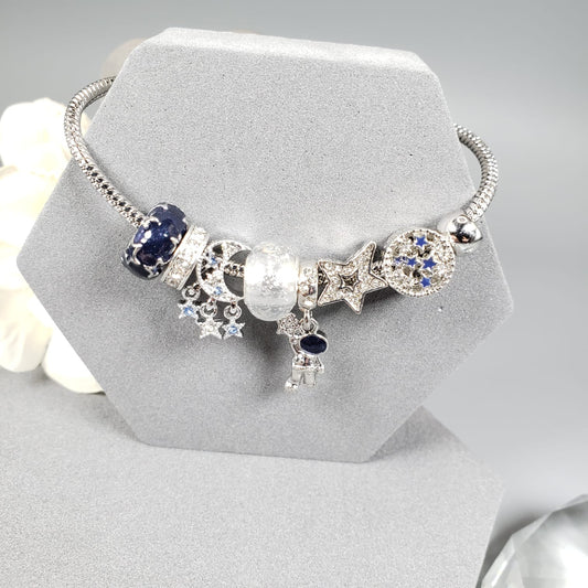 Moon & Star Charm Bracelets