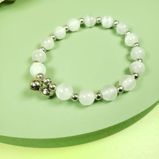Opal Crystal Bell Beaded Bracelets (BBE 6204)