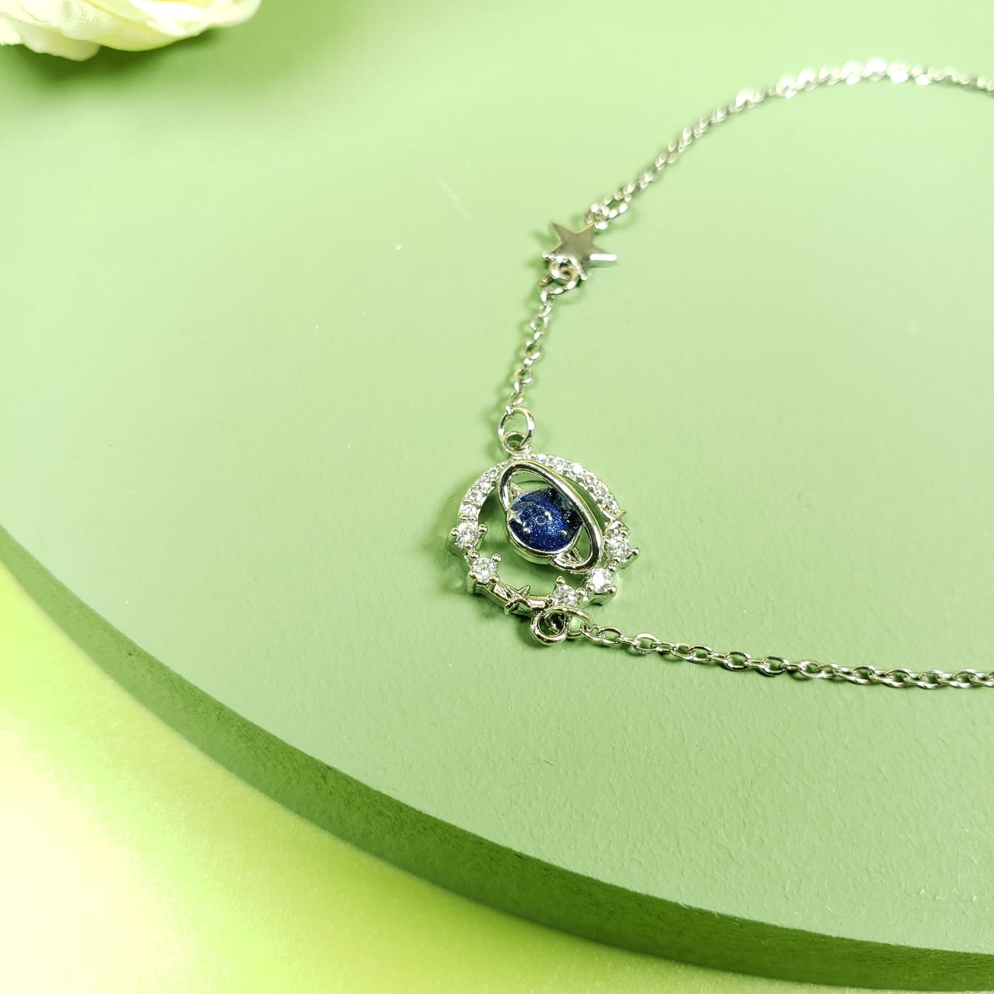 Blue Planet Chain Bracelet (BC 7201)