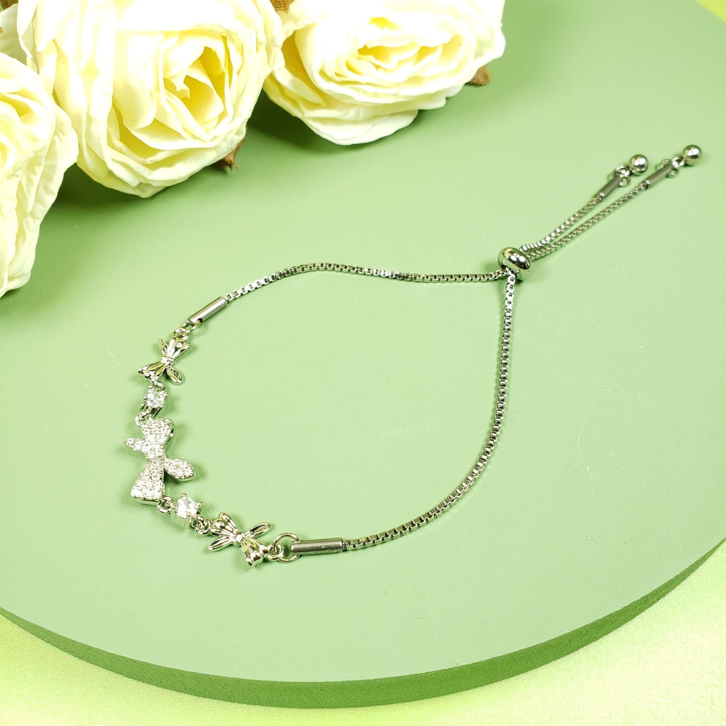 Bowtie Chain Bracelet (BC 7206)