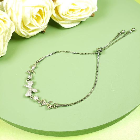 Bowtie Chain Bracelet (BC 7206)