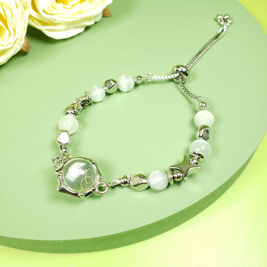 Opal Crystal Beaded Bracelets (BBE 6202)