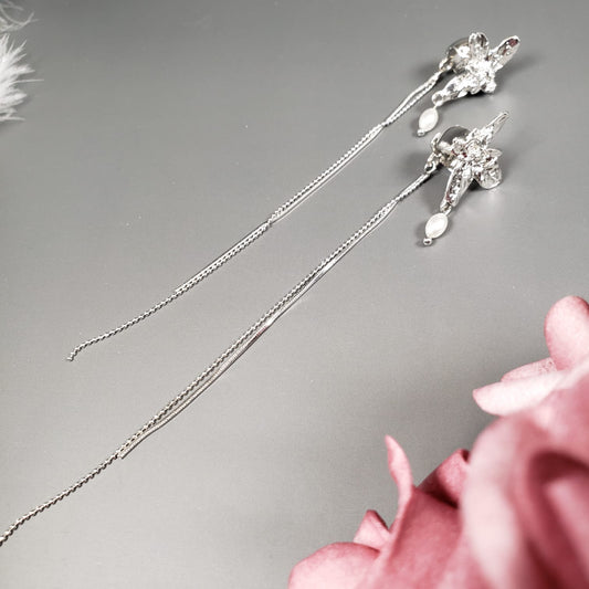 Flower Tassel Ear Cuff (EEC 1005)