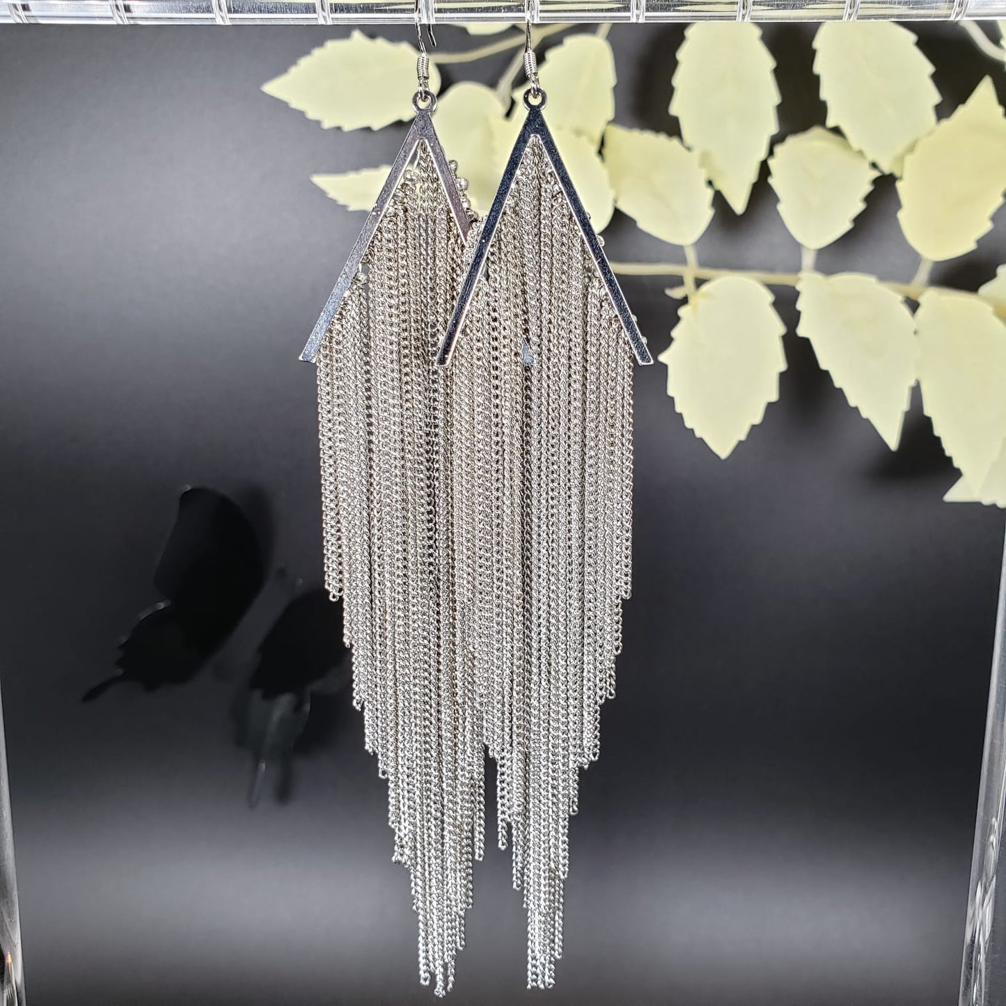 Triangle Tassel Hook Earrings (EHE 3114)