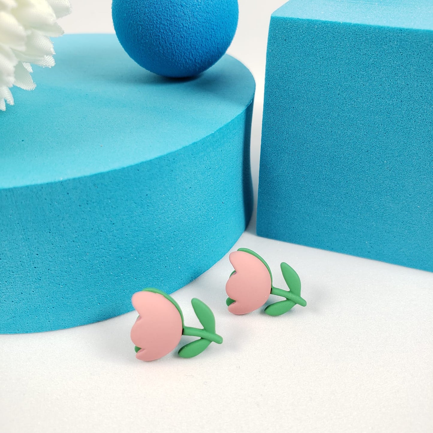 Flower Stud Earrings (ESE 1007)