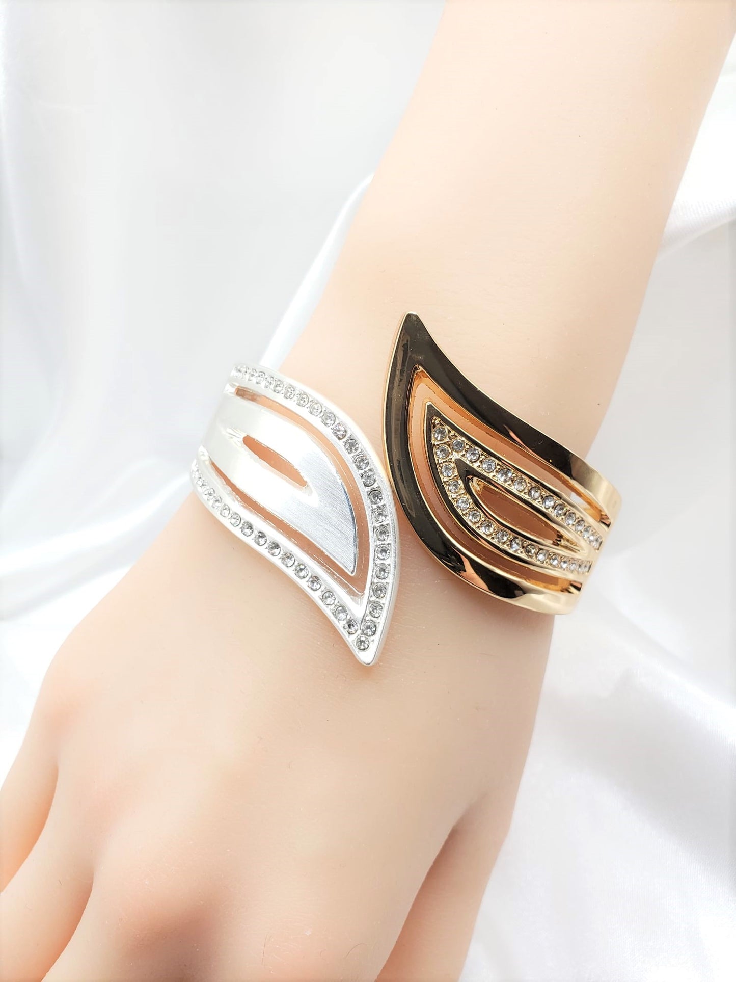 Double Colour Cuff Bracelets