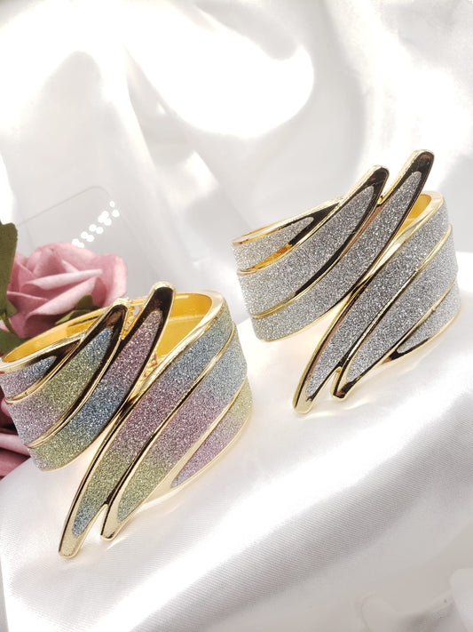 Double Wings Cuff Bracelets