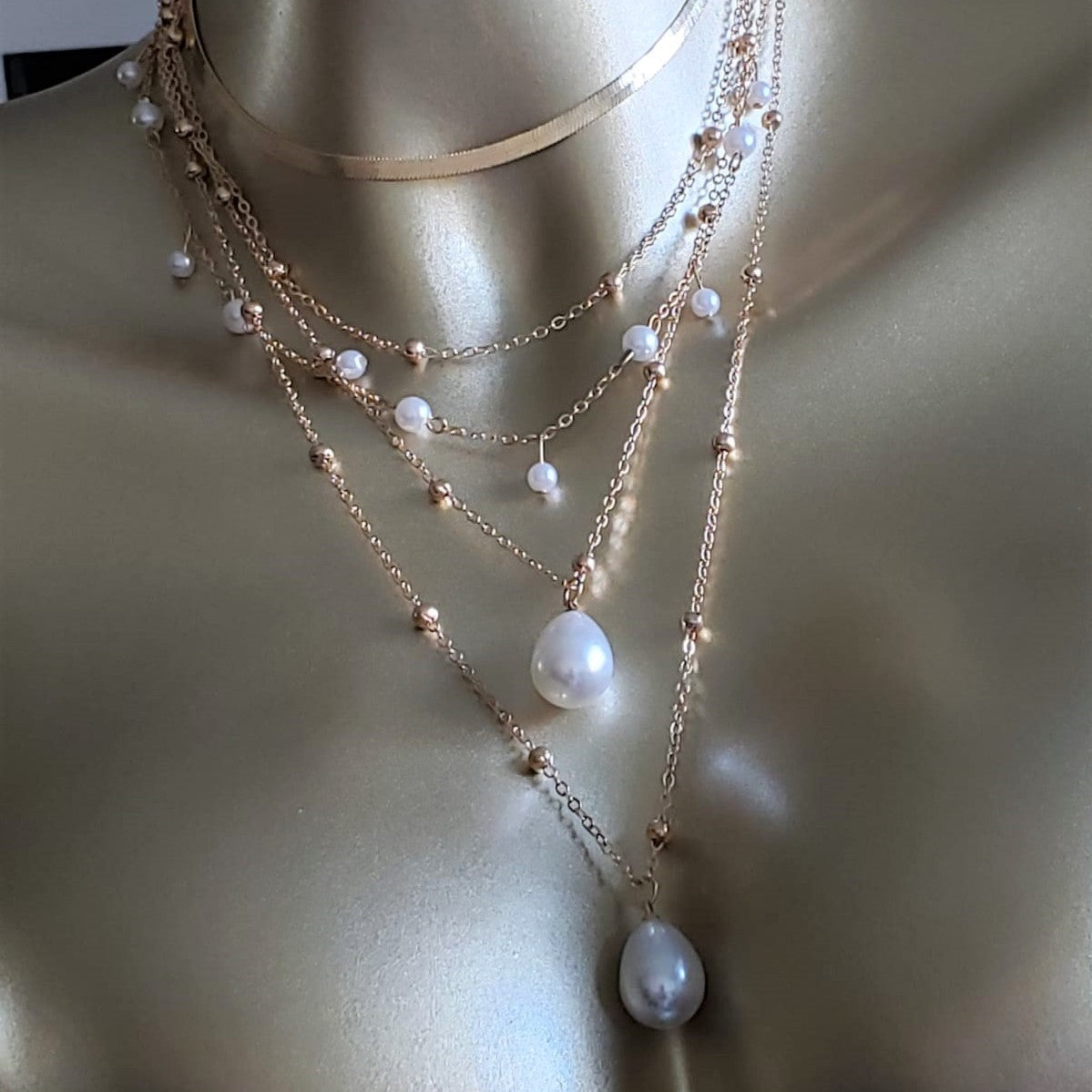 Multi-Layer Collar Necklace
