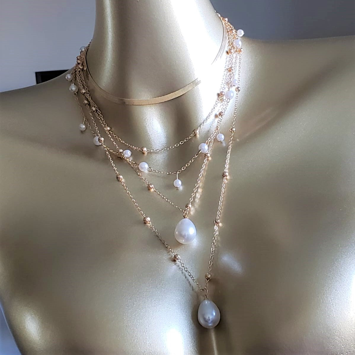 Multi-Layer Collar Necklace
