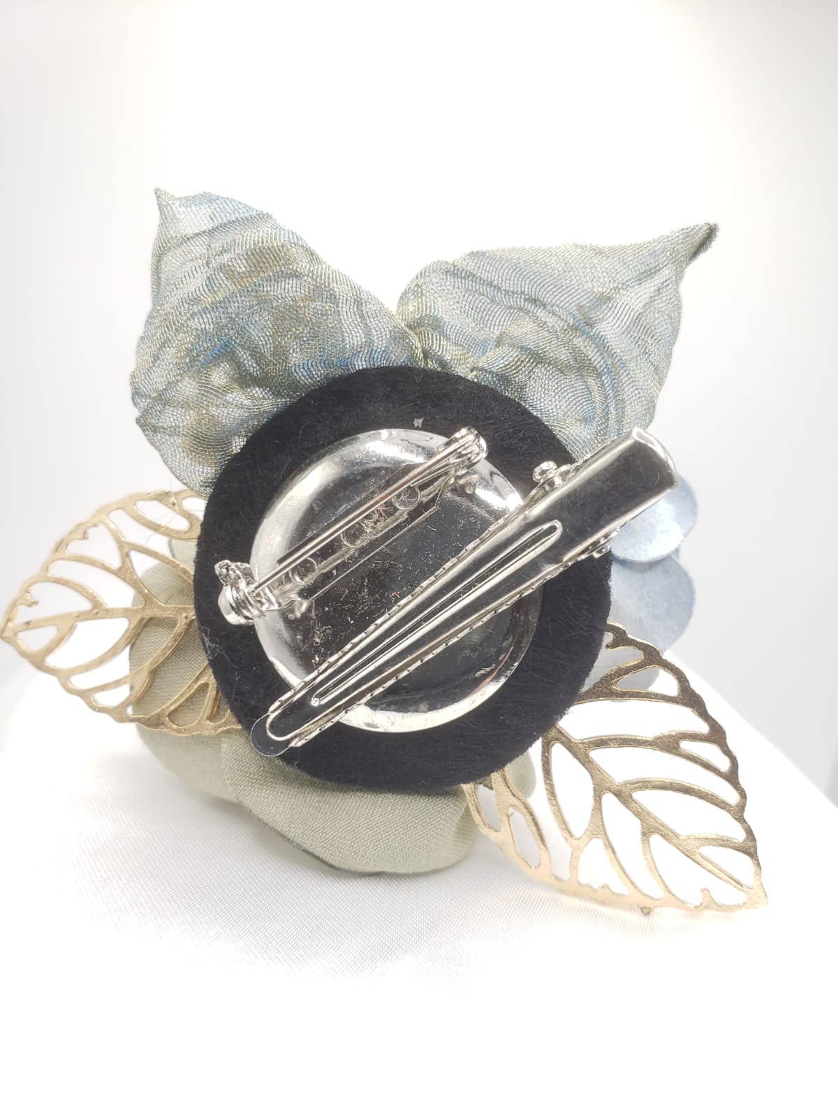 Fabric Collection 3D Flower Brooches (F7205)