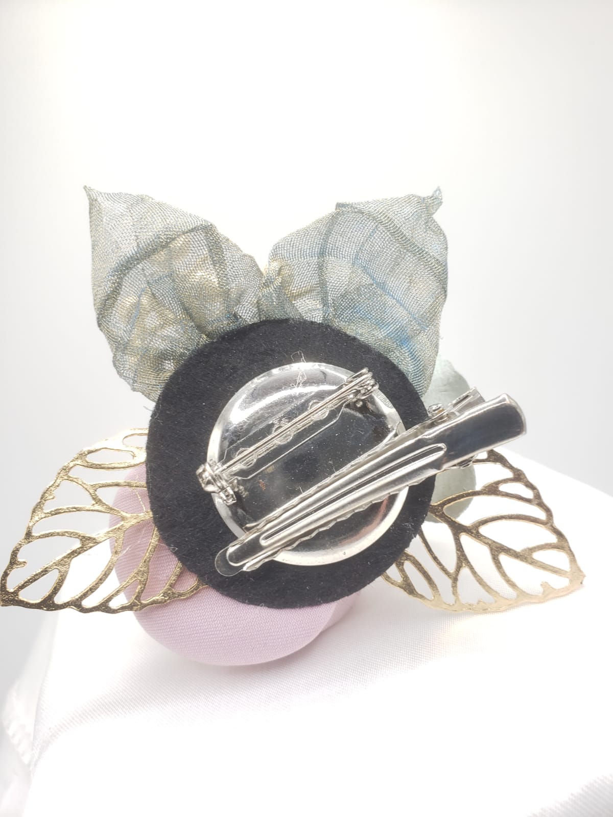 Fabric Collection 3D Flower Brooches (F7205)