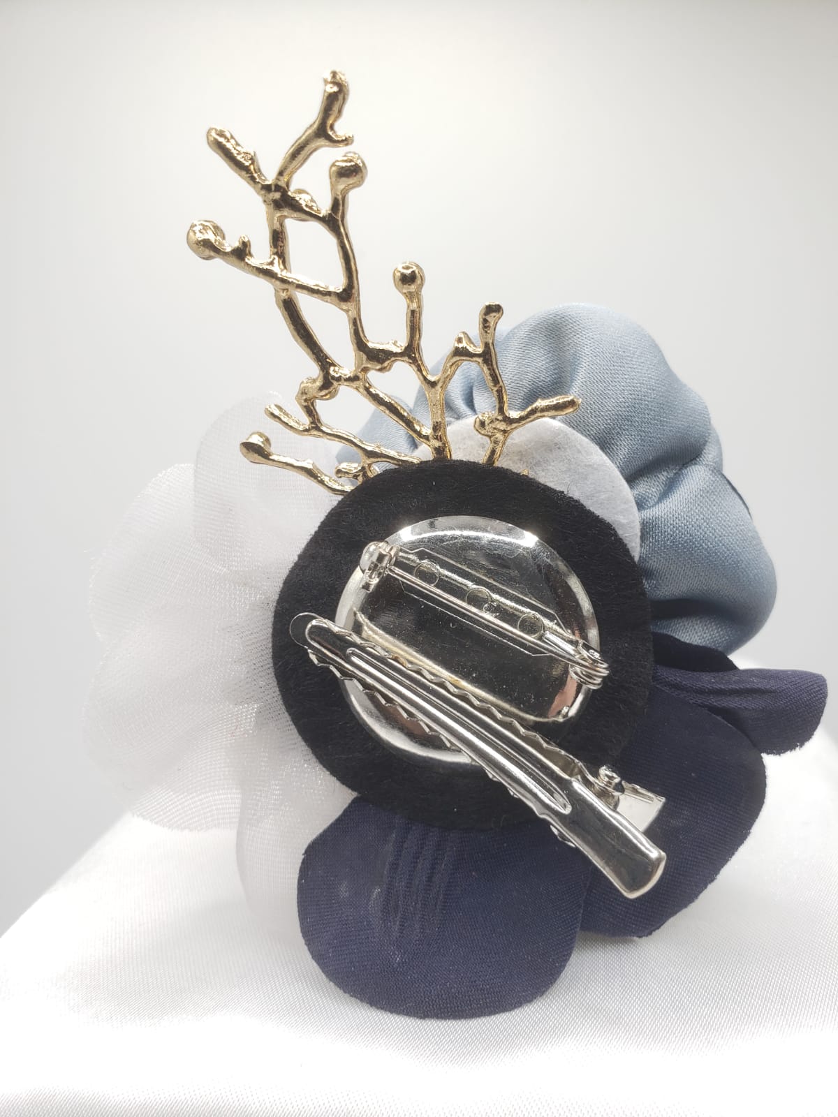 Fabric Collection 3D Flower Brooches (F 7206)
