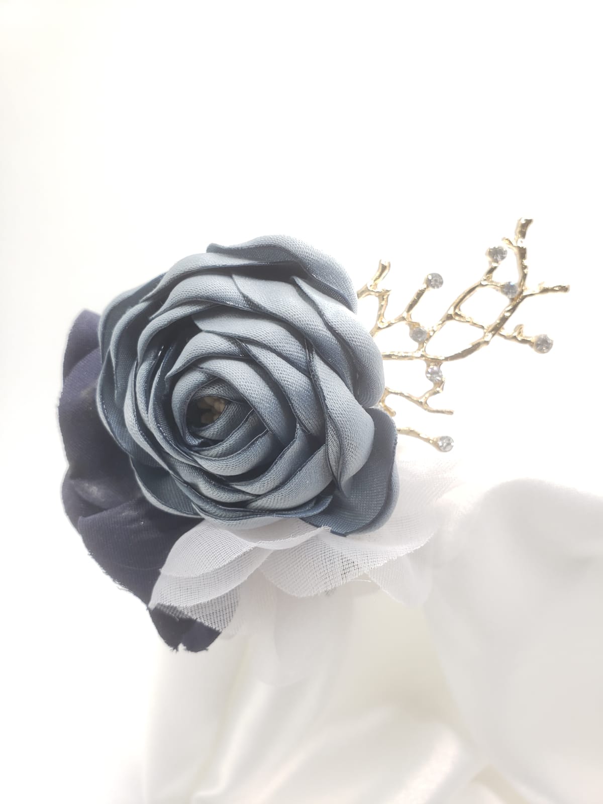 Fabric Collection 3D Flower Brooches (F 7206)