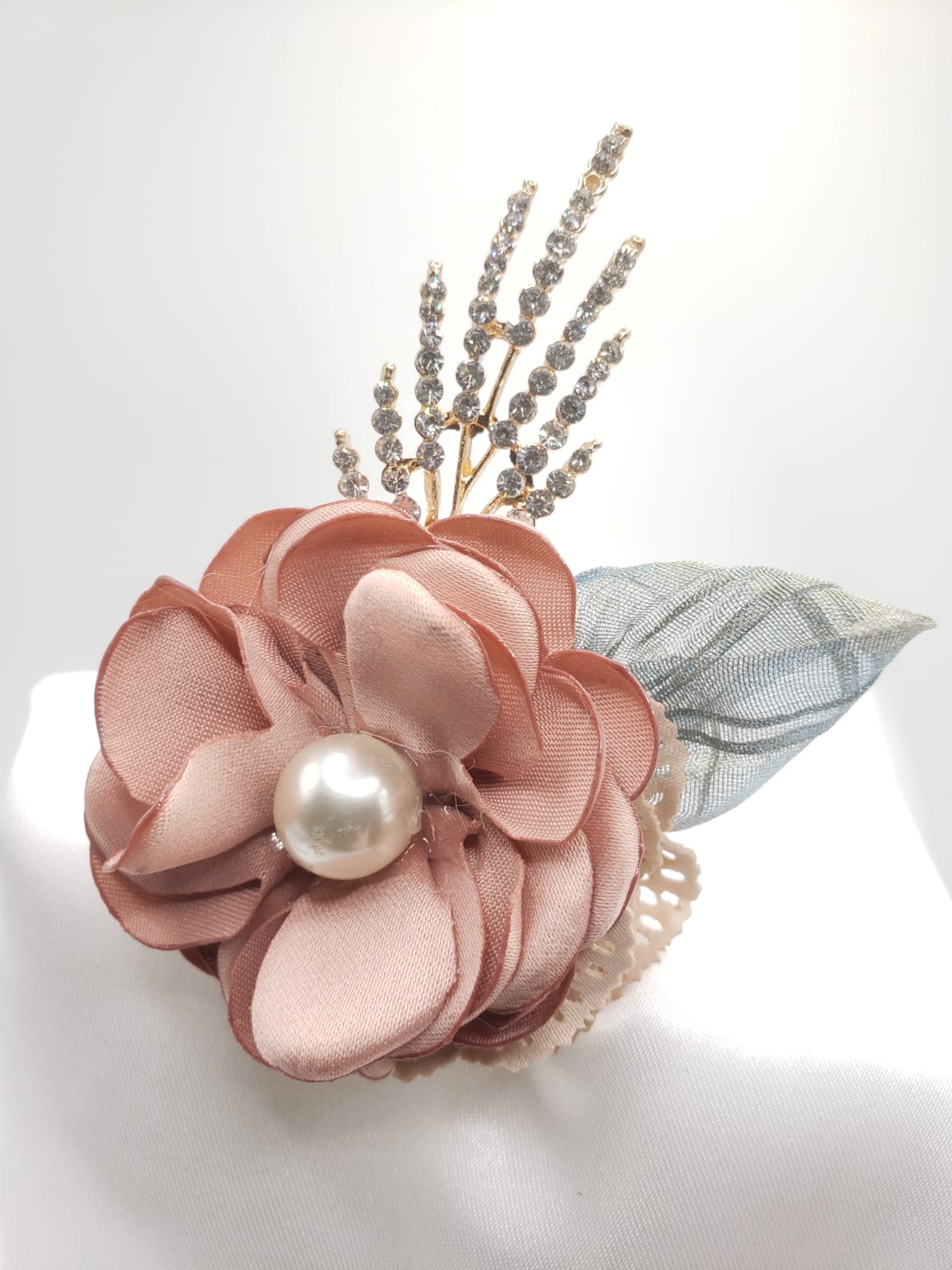 Fabric Collection 3D Flower Brooches (F 7207)