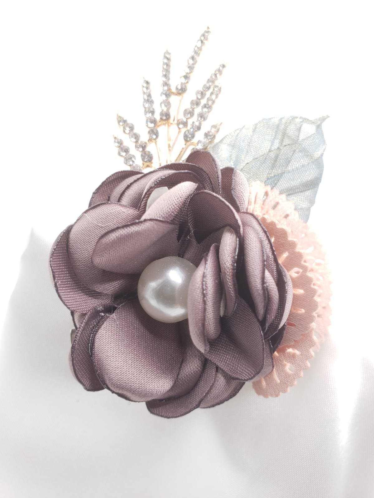 Fabric Collection 3D Flower Brooches (F 7207)