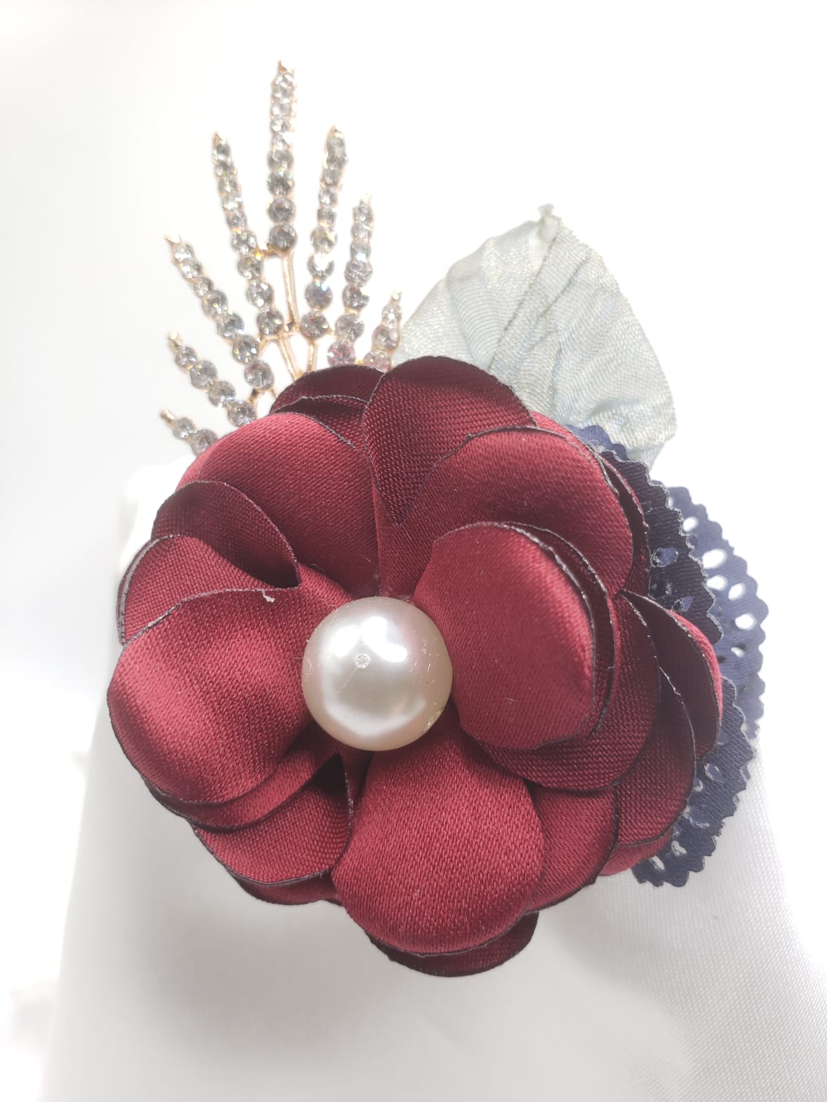 Fabric Collection 3D Flower Brooches (F 7207)