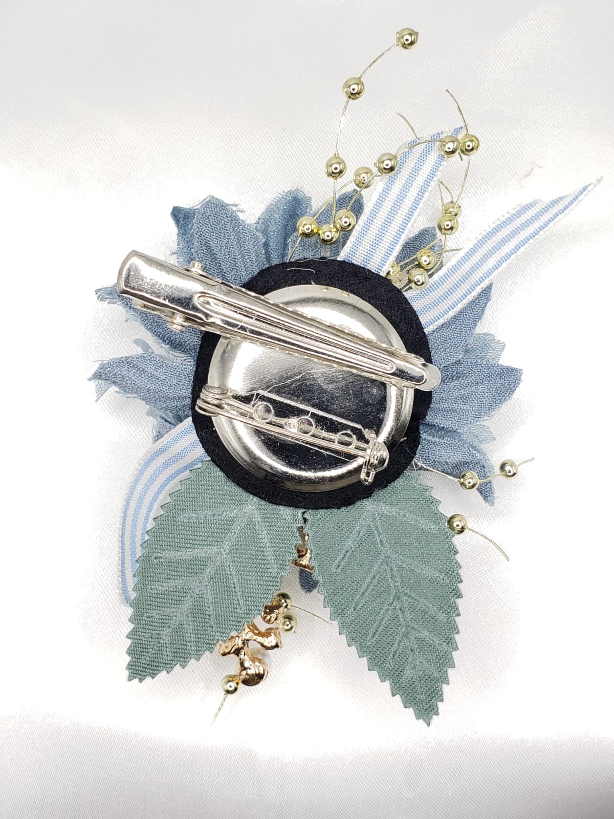 Fabric Collection 3D Flower Brooches (F7203)