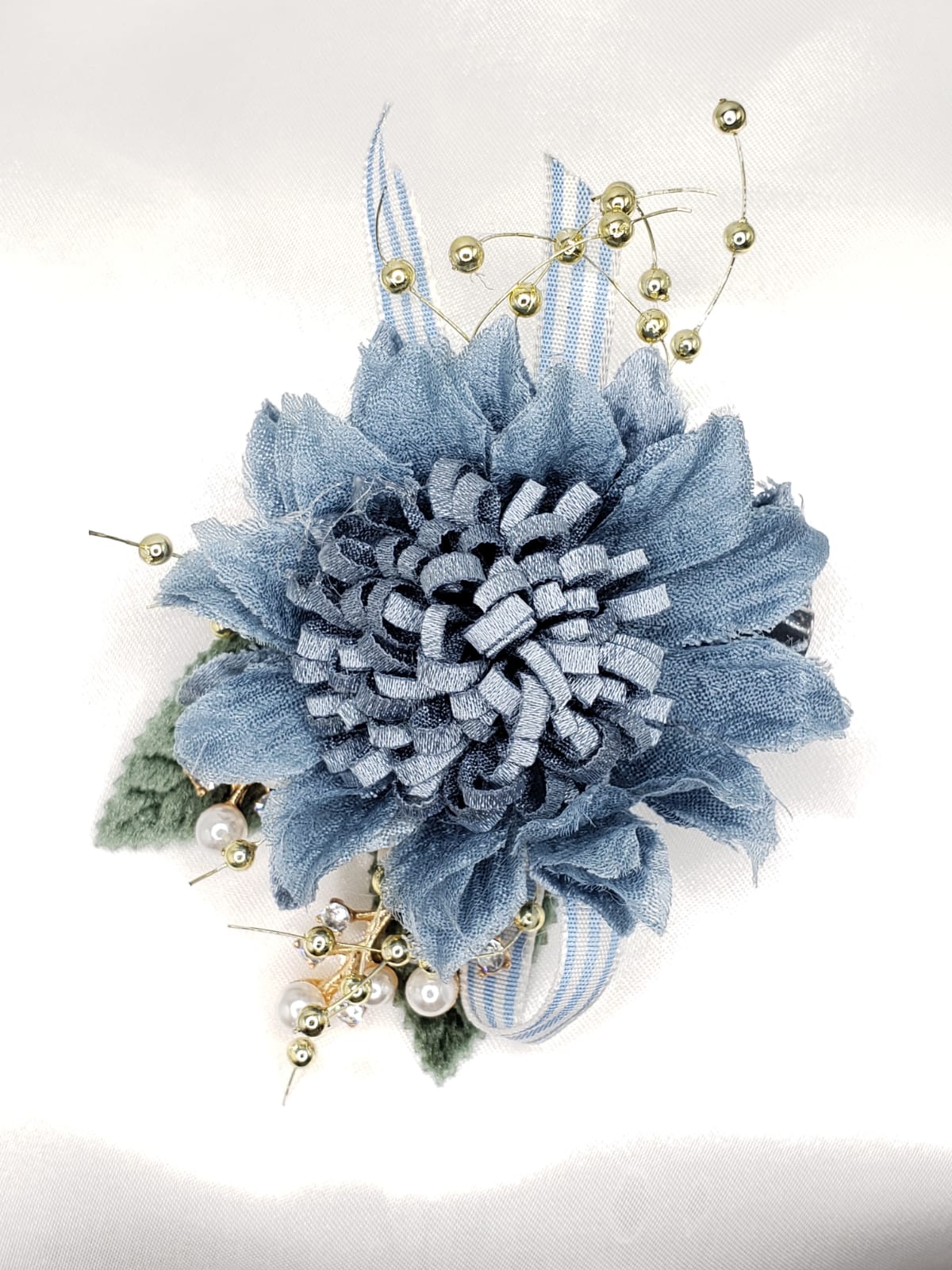 Fabric Collection 3D Flower Brooches (F7203)