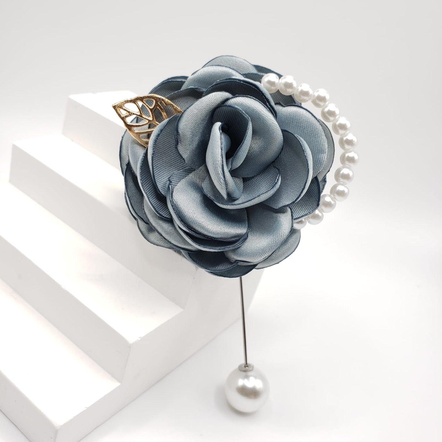 Fabric Collection 3D Flower Brooches (F 7201)