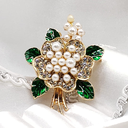 Bouquet Brooche