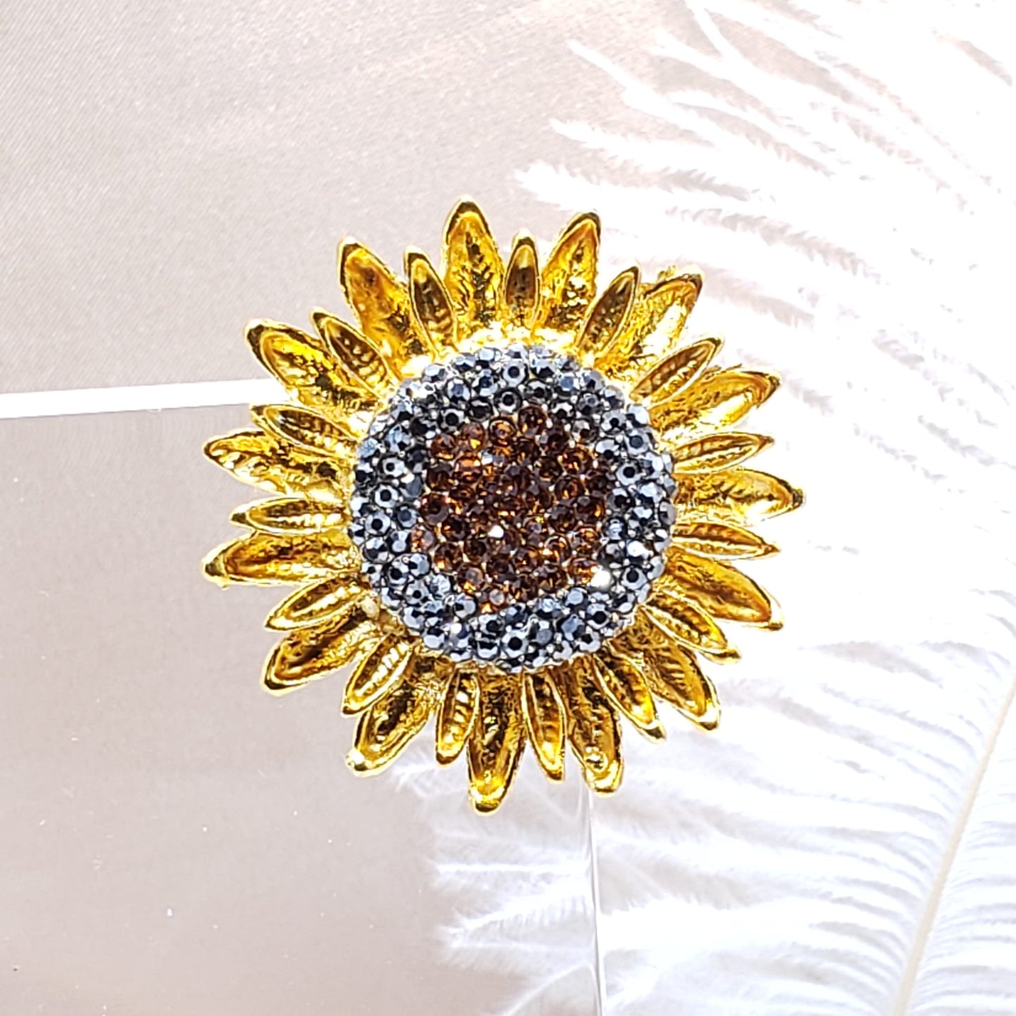 Sun Flower Brooche