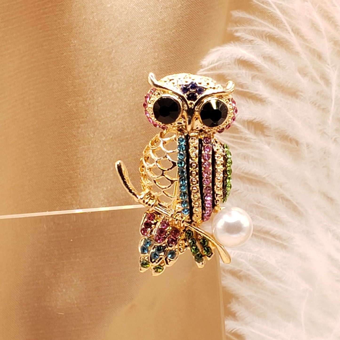 Owl Brooche