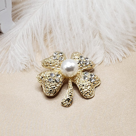 Lucky Clover Brooche