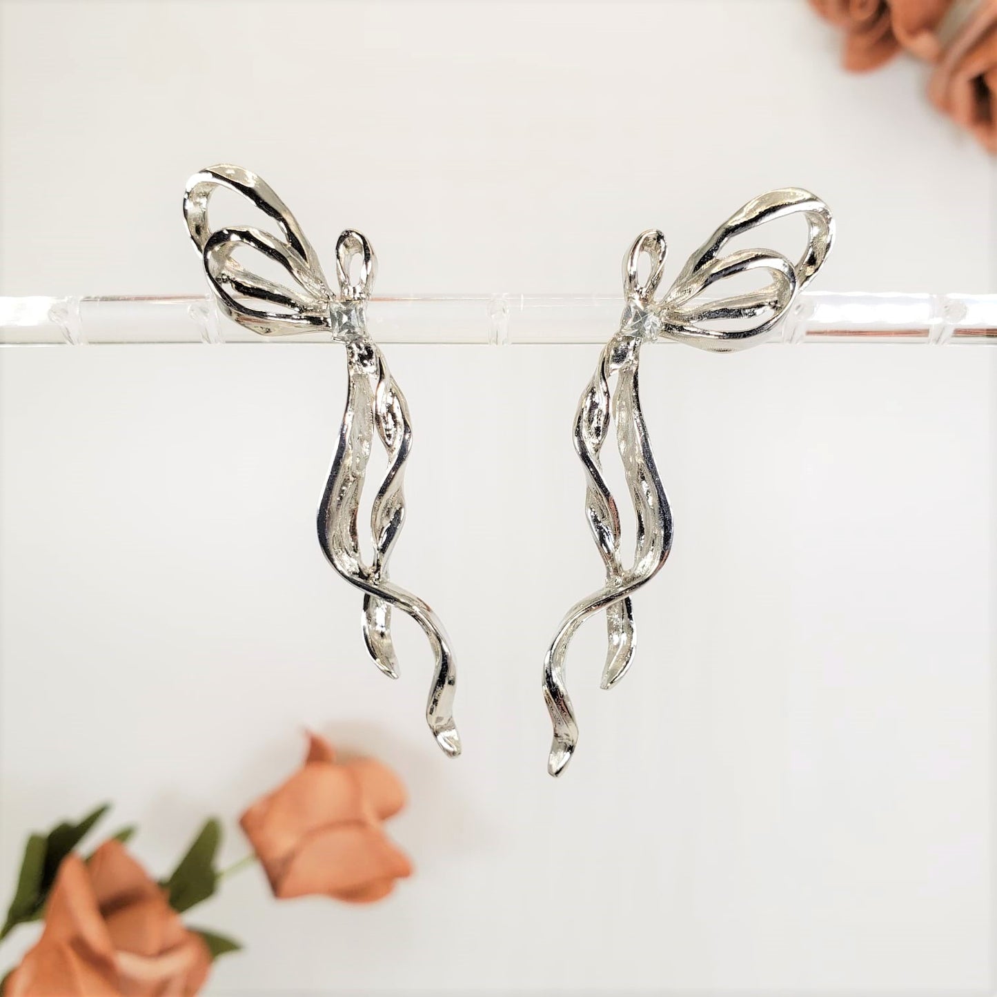 Bowtie Drop Earrings (EDE 2310)