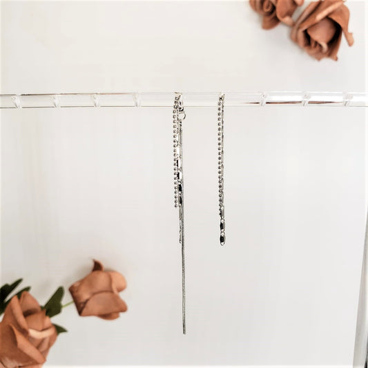 Simple Tassel Two Ways Dangle Earrings (EDE 2316)