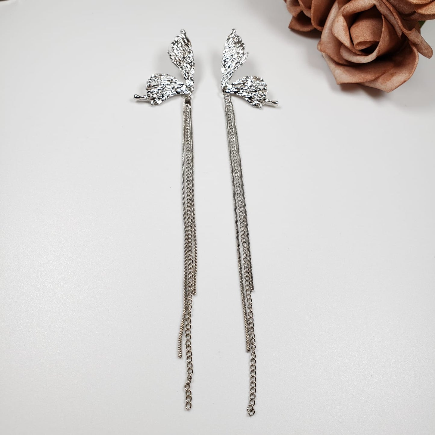 Angel's Wings Collection Tassel Dangle Earrings (EDE 2301)