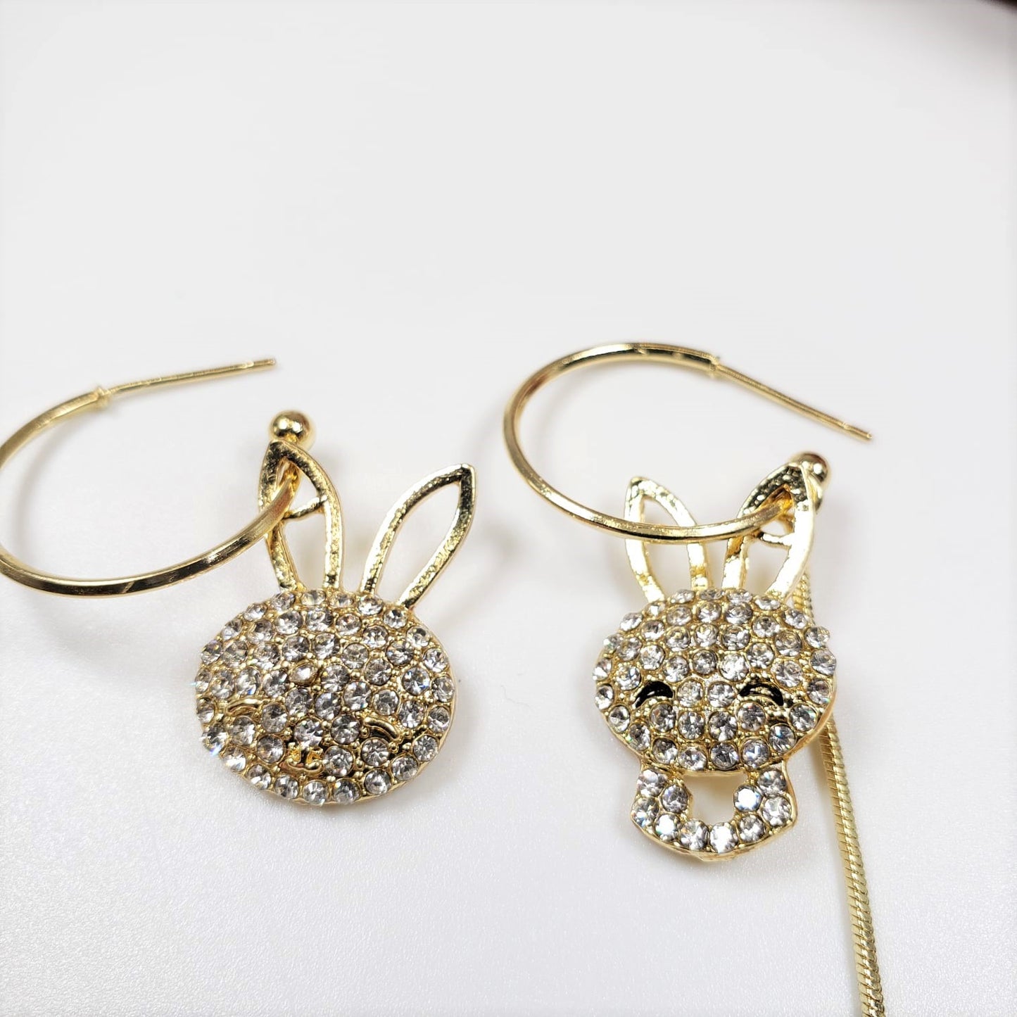 Rabbit Tassel Dangle Earrings (EDE 2304)