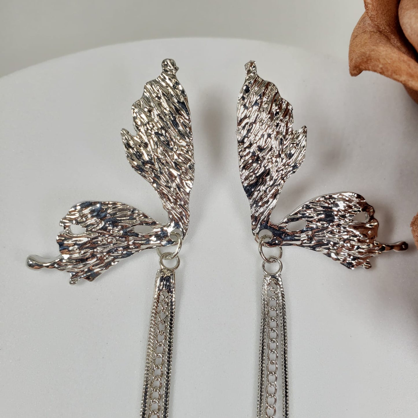 Angel's Wings Collection Tassel Dangle Earrings (EDE 2301)